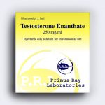 Primus Ray Testosterone Enanthate 250mg_ml (10 x 1ml ampoules)